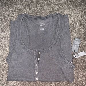 Aerie grey tank top